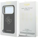 Guess Grained & Big Resin Logo Apple iPhone 18 Pro / 17 Pro black
