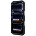BMW Sign Deboss Quilted Metal Logo MagSafe Apple iPhone 18 Pro Max / 17 Pro Max blue