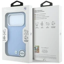 BMW Sign Deboss Quilted Metal Logo MagSafe Apple iPhone 18 Pro Max / 17 Pro Max blue