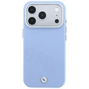 BMW Sign Inclined Deboss Letters MagSafe Apple iPhone 18 Pro Max / 17 Pro Max blue