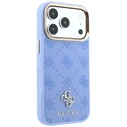 Guess Peony 4G Small Logo MagSafe Apple iPhone 18 Pro / 17 Pro light blue