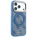 Guess Ring Stand 360 4G Classic Logo MagSafe Apple iPhone 18 Pro / 17 Pro blue