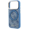Guess Ring Stand 360 4G Classic Logo MagSafe Apple iPhone 18 Pro / 17 Pro blue