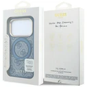 Guess Ring Stand 360 4G Classic Logo MagSafe Apple iPhone 18 Pro / 17 Pro blue