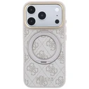 Guess Ring Stand 360 4G Classic Logo MagSafe Apple iPhone 18 Pro / 17 Pro pink