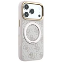 Guess Ring Stand 360 4G Classic Logo MagSafe Apple iPhone 18 Pro / 17 Pro pink