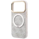 Guess Ring Stand 360 4G Classic Logo MagSafe Apple iPhone 18 Pro / 17 Pro pink