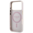 Guess Ring Stand 360 4G Classic Logo MagSafe Apple iPhone 18 Pro / 17 Pro pink