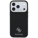 Guess Saffiano Small 4G & Classic Logo MagSafe Apple iPhone 18 Pro / 17 Pro black