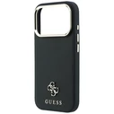 Guess Saffiano Small 4G & Classic Logo MagSafe Apple iPhone 18 Pro / 17 Pro black