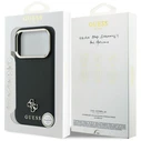 Guess Saffiano Small 4G & Classic Logo MagSafe Apple iPhone 18 Pro / 17 Pro black