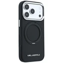 Karl Lagerfeld Ring Stand 360 Saffiano Classic Logo MagSafe Apple iPhone 18 Pro / 17 Pro black