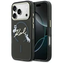Karl Lagerfeld Script Logo MagSafe Apple iPhone 18 Pro Max / 17 Pro Max black