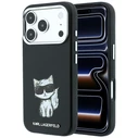 Karl Lagerfeld Smooth Choupette Sketch MagSafe Apple iPhone 18 Pro Max / 17 Pro Max black