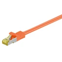 Καλώδιο Δικτύου Goobay S/FTP CAT 7 91570, AWG 26/7, copper, 0.25m, πορτοκαλί