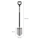 Φτυαρι Fiskars Spade grey Ergonomic 1067511