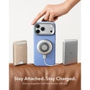 ESR Leather Kickstand MagSafe Apple iPhone 17 Pro / 18 Pro Light Blue