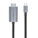 Tech-Protect Ultraboost Cable USB-C / HDMI 2.1 8K 60Hz 300cm Iron Grey