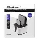 Docking Station Qoltec Hdd Ssd 2.5 3.5 ,Sata Iii,Usb3.0
