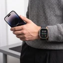 Tech-Protect Silicone Line Apple Watch 8 / 9 / 10 / 11 / 12 / SE / Ultra 44/45/46/49 mm Black