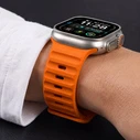 Tech-Protect Silicone Line Apple Watch 8 / 9 / 10 / 11 / 12 / SE / Ultra 44/45/46/49 mm Orange