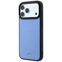 Mercedes Leather Mesh with Bow Line MagSafe Apple iPhone 18 Pro / 17 Pro blue