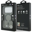 BMW M IML Frosted Metal Logo & Trims MagSafe Apple iPhone 18 Pro / 17 Pro black