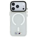 BMW M IML Frosted Metal Logo & Trims MagSafe Apple iPhone 18 Pro Max / 17 Pro Max clear
