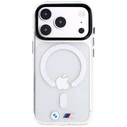 BMW M IML Glossy Metal Logo & Trims MagSafe Apple iPhone 18 Pro Max / 17 Pro Max clear