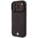BMW Sign Frosted IML & Metal Logo MagSafe Apple iPhone 18 Pro / 17 Pro burgundy
