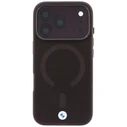 BMW Sign Frosted IML & Metal Logo MagSafe Apple iPhone 18 Pro / 17 Pro burgundy