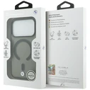 BMW M IML Frosted Metal Logo & Trims MagSafe Apple iPhone 18 Pro / 17 Pro black