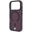 BMW Sign Frosted IML & Metal Logo MagSafe Apple iPhone 18 Pro Max / 17 Pro Max burgundy