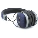 BMW Carbon Metal Parts and Logos Bluetooth ENC Over-Ear Headphones navy blue