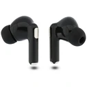 Guess Glossy Gold Line Printed Classic Logo TWS Headphones black