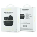 Guess Glossy Gold Line Printed Classic Logo TWS Headphones black