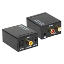Default Brand Toslink Coaxial to 2x RCA and Jack Converter with Power Supply