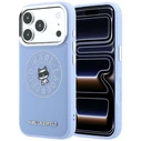 Karl Lagerfeld Point & Choupette Sketch MagSafe Apple iPhone 18 Pro Max / 17 Pro Max blue