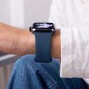 Tech-Protect Silicone Apple Watch 8 / 9 / 10 / 11 / 12 / SE 40/41/42 mm Navy Blue