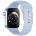 Tech-Protect Silicone Apple Watch 8 / 9 / 10 / 11 / 12 / SE 40/41/42 mm Light Blue