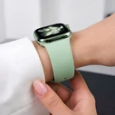 Tech-Protect Silicone Apple Watch 8 / 9 / 10 / 11 / 12 / SE 40/41/42 mm Pistachio