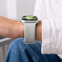 Tech-Protect Silicone Apple Watch 8 / 9 / 10 / 11 / 12 / SE / Ultra 44/45/46/49 mm Lunar Grey