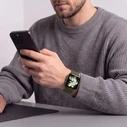 Tech-Protect Silicone Apple Watch 8 / 9 / 10 / 11 / 12 / SE / Ultra 44/45/46/49 mm Olive Green