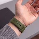 Tech-Protect Silicone Apple Watch 8 / 9 / 10 / 11 / 12 / SE / Ultra 44/45/46/49 mm Olive Green