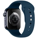 Tech-Protect Silicone Apple Watch 8 / 9 / 10 / 11 / 12 / SE / Ultra 44/45/46/49 mm Navy Blue