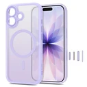 Tech-Protect MagPeak MagSafe CC Apple iPhone 17 Matte Lavender