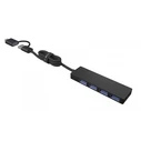 USB Hub Icybox Icy Box Ib- 1424-C3 4-Port Usb Type-A