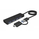 USB Hub Icybox Icy Box Ib- 1424-C3 4-Port Usb Type-A
