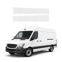 GrizzGlass HeavyDuty Clear Door Sill Protective Film Mercedes Benz Sprinter W906 (2006-2018) [2in1]