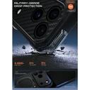 Supcase Aero Mag MagSafe Apple iPhone 17 Pro Max / 18 Pro Max Aramid Black
